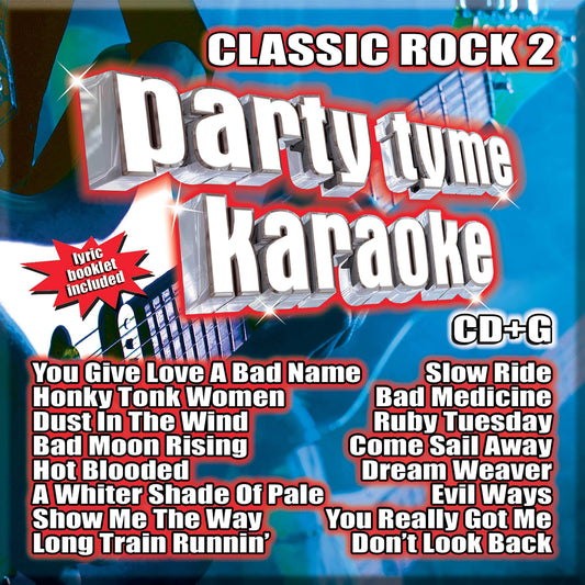 Party Tyme Karaoke - Classic Rock 2 [16-song CD+G]