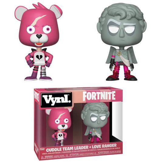 Funko Vynl: Fortnite - Cuddle Team Leader & Love Ranger, Standard Toy, Multicolor