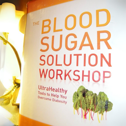 THE BLOOD SUGAR SOLUTION WORKSHOP KIT: 2 BOOKS AND 2 DVDs