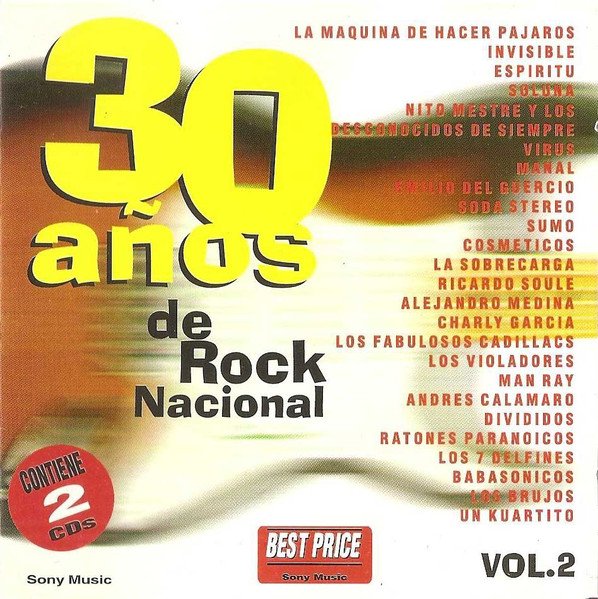 30 ANOS DE ROCK NACIONAL