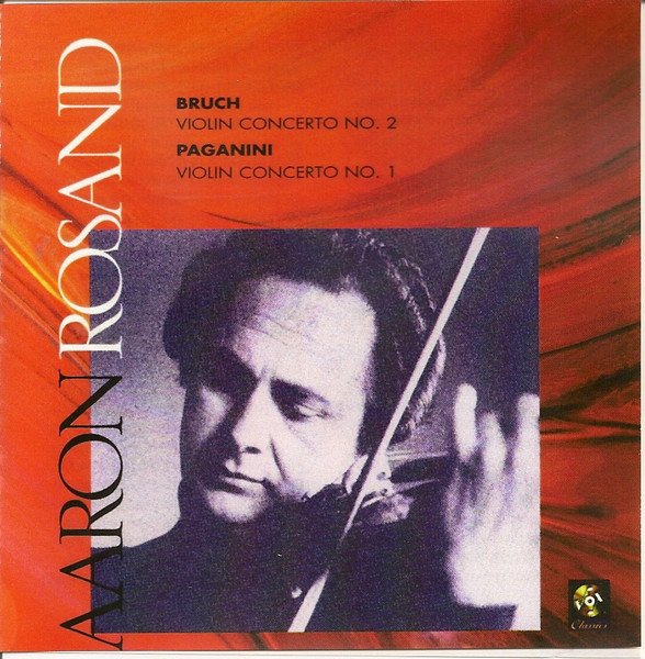 BRUCH VIOLIN CONCERTO 2, PAGANINI VIOLIN CONCERO 1.