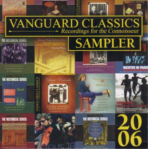 Vanguard Classics Sampler 2006 by David Greilsammer, Alfred Brendel,