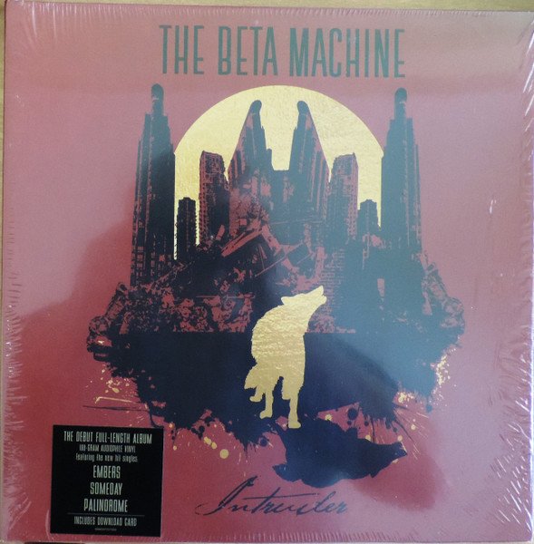 Beta Machine-Red & Black Swirl vinyl