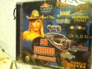 21 Rancheras De Corazon