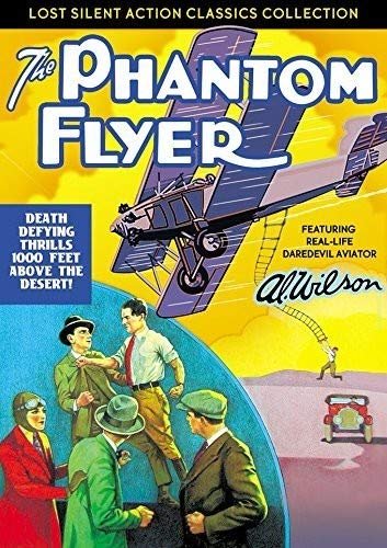 A high-flying hero plunges into action in this silent thriller starrin