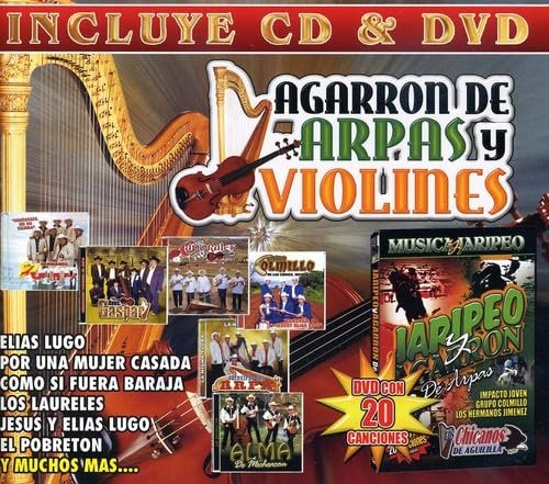 AGARRON DE ARPAS Y VIOLINES-Elias Lugo,Los Laureles,Jesus Y Elias Lugo