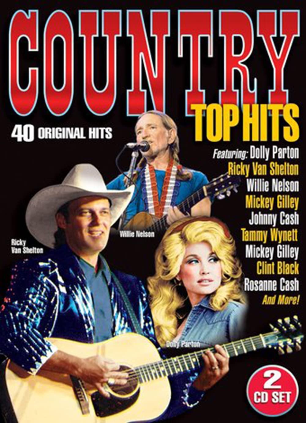 COUNTRY TOP HITS-40 ORIGINAL HITS | Village Music World