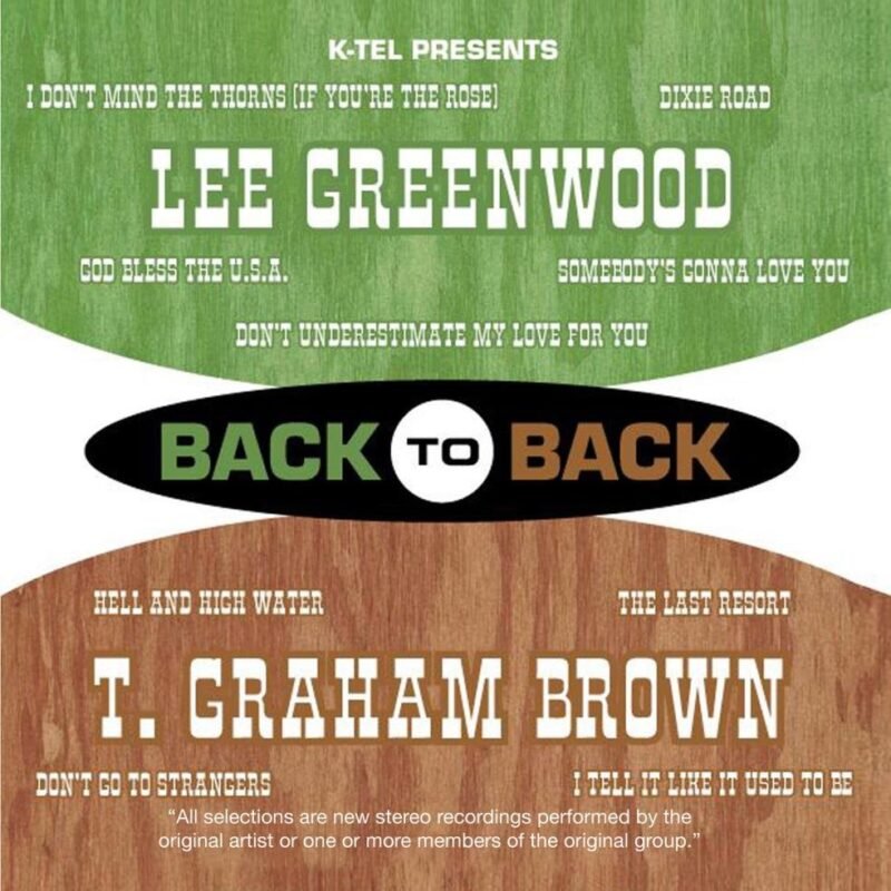 Back to Back - Lee Greenwood & T. Graham Brown