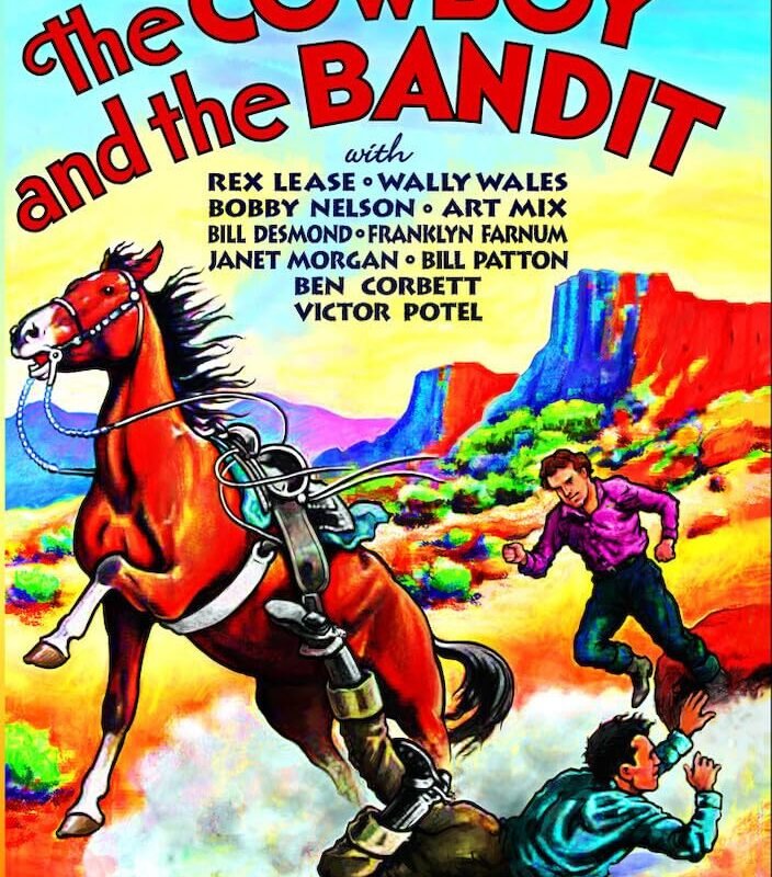 A cowhand joins a Robin Hood-style gang uncovering corruption in the o