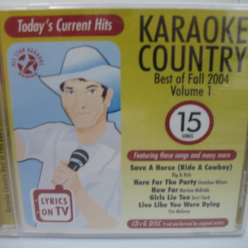 All Star Karaoke: Country Best of Fall 2004 Vol. 1 ASK-1528