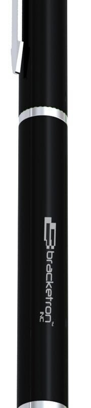 Bracketron Style-iT Universal 2-in-1 Stylus & Ballpoint Pen, Black