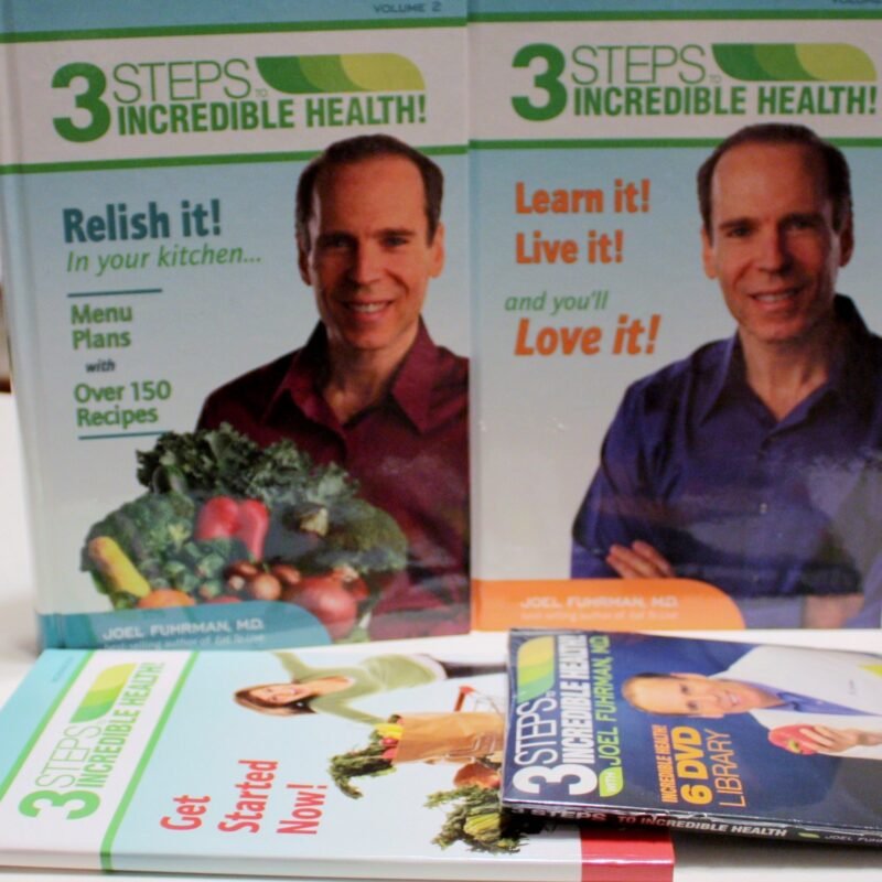 3 Steps to Incredible Health! Get Started Now! Workbook