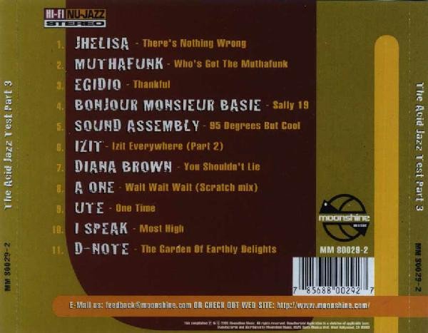 Acid Jazz Test 3 Acid Jazz Test 3 - Image 3